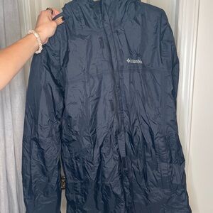 Columbia Black Raincoat for Men